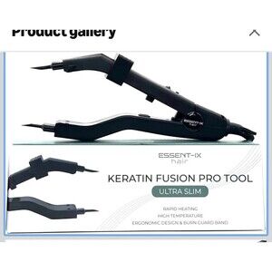 Professional Keratin Bond Hair Extension Fusion  Pro Tool Heat Iron Essent IX